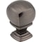 Jeffrey Alexander 7/8" Overall Length  Brushed Pewter Katharine Cabinet Knob 188BNBDL - alternate 1